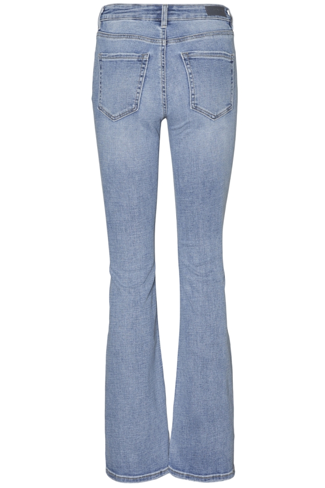 VMFLASH MR FLARED JEANS LI371 GA NO 10302479 Light Blue Denim
